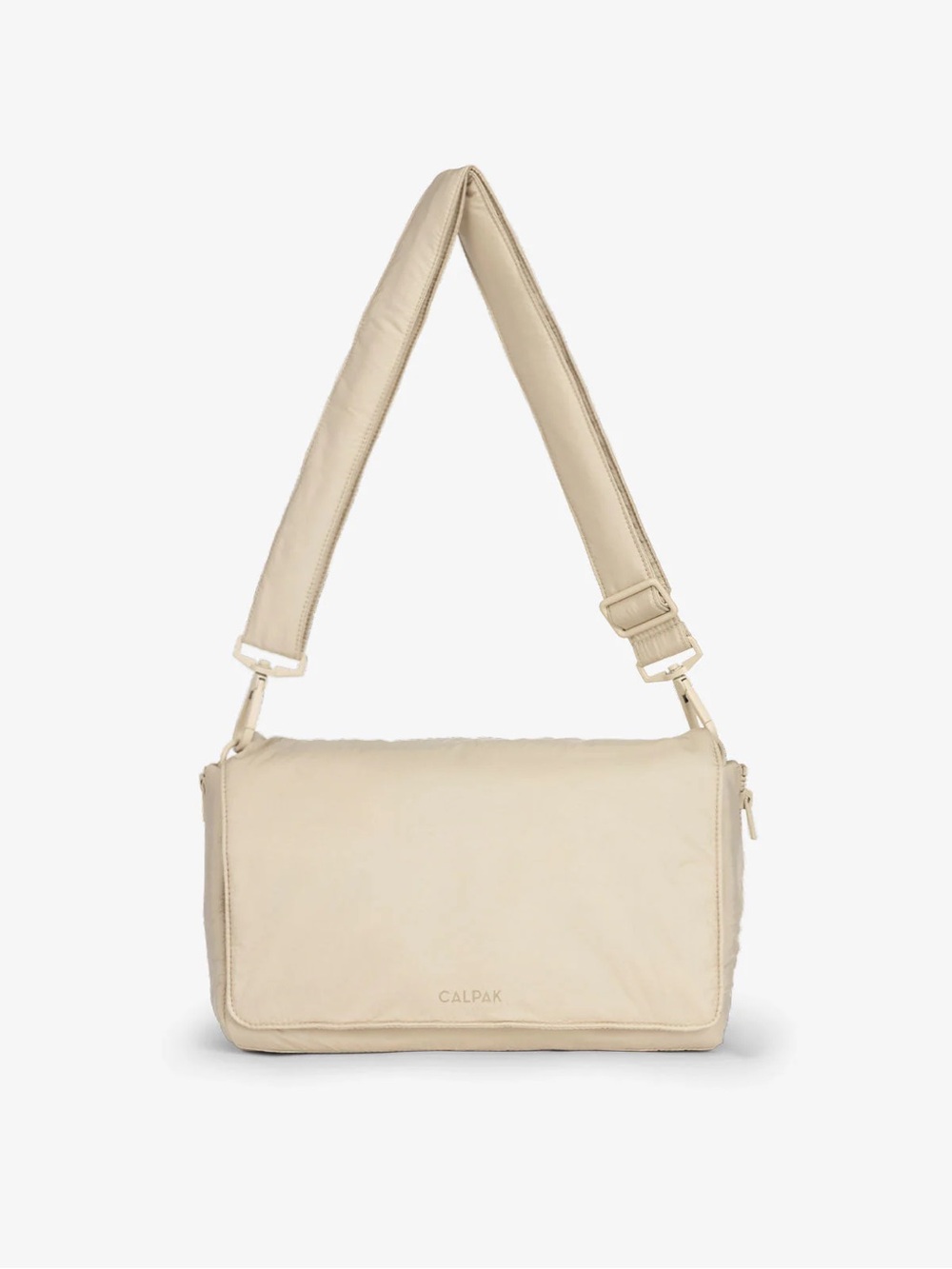 Calpak Convertible Stroller Caddy Crossbody in Oatmeal - Picture 6 of 10